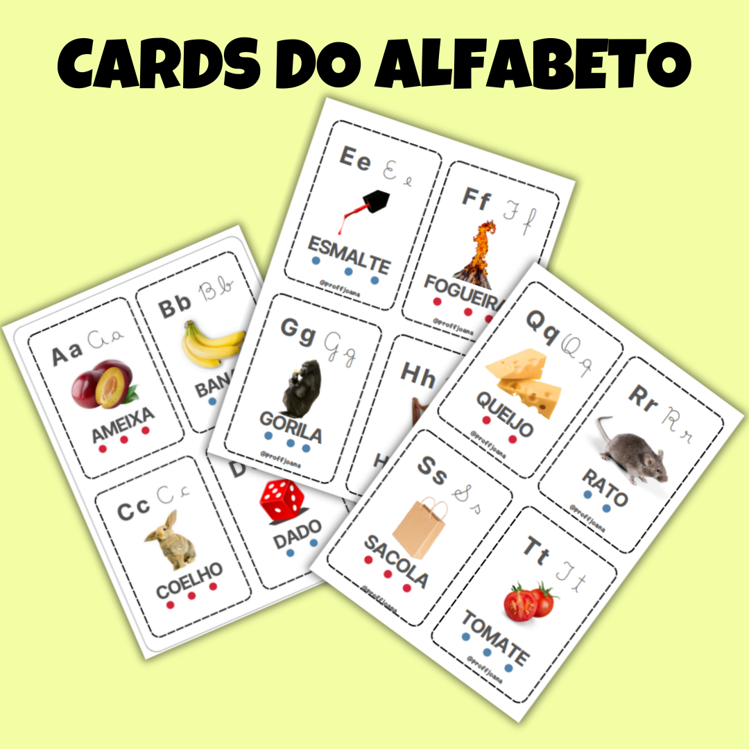 Cards do Alfabeto
