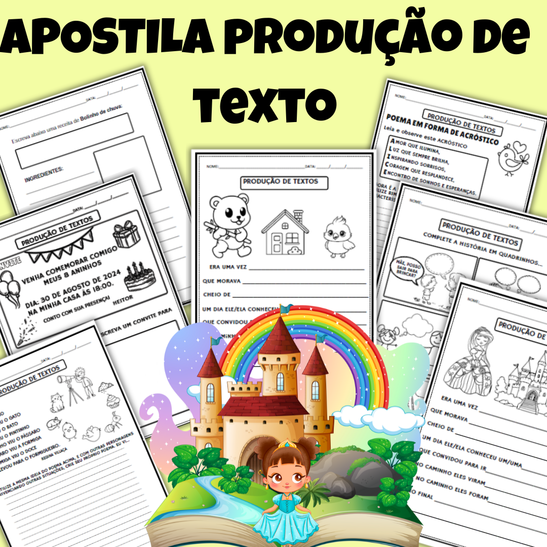 Apostila produção de texto