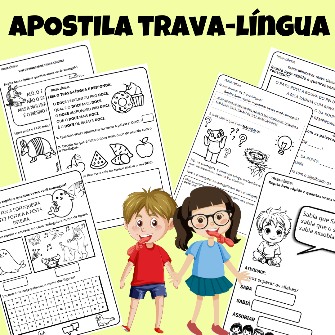 Apostila trava-língua
