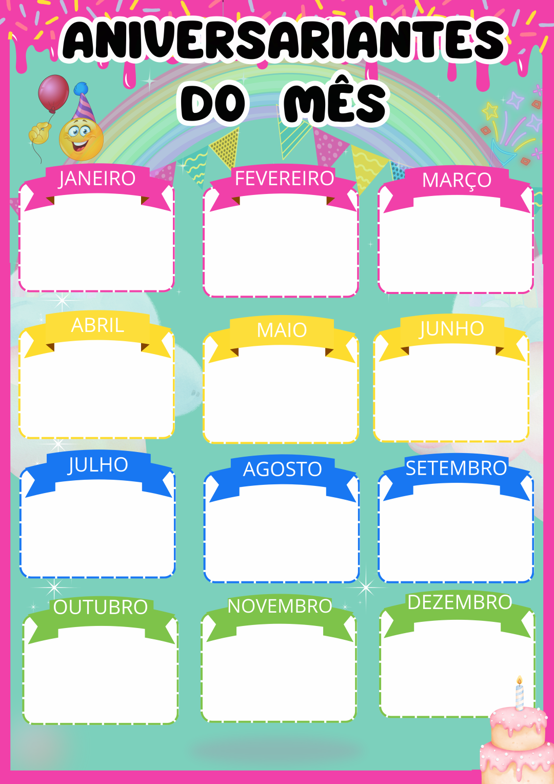 Painel Aniversariantes do Mês - Imagem 2