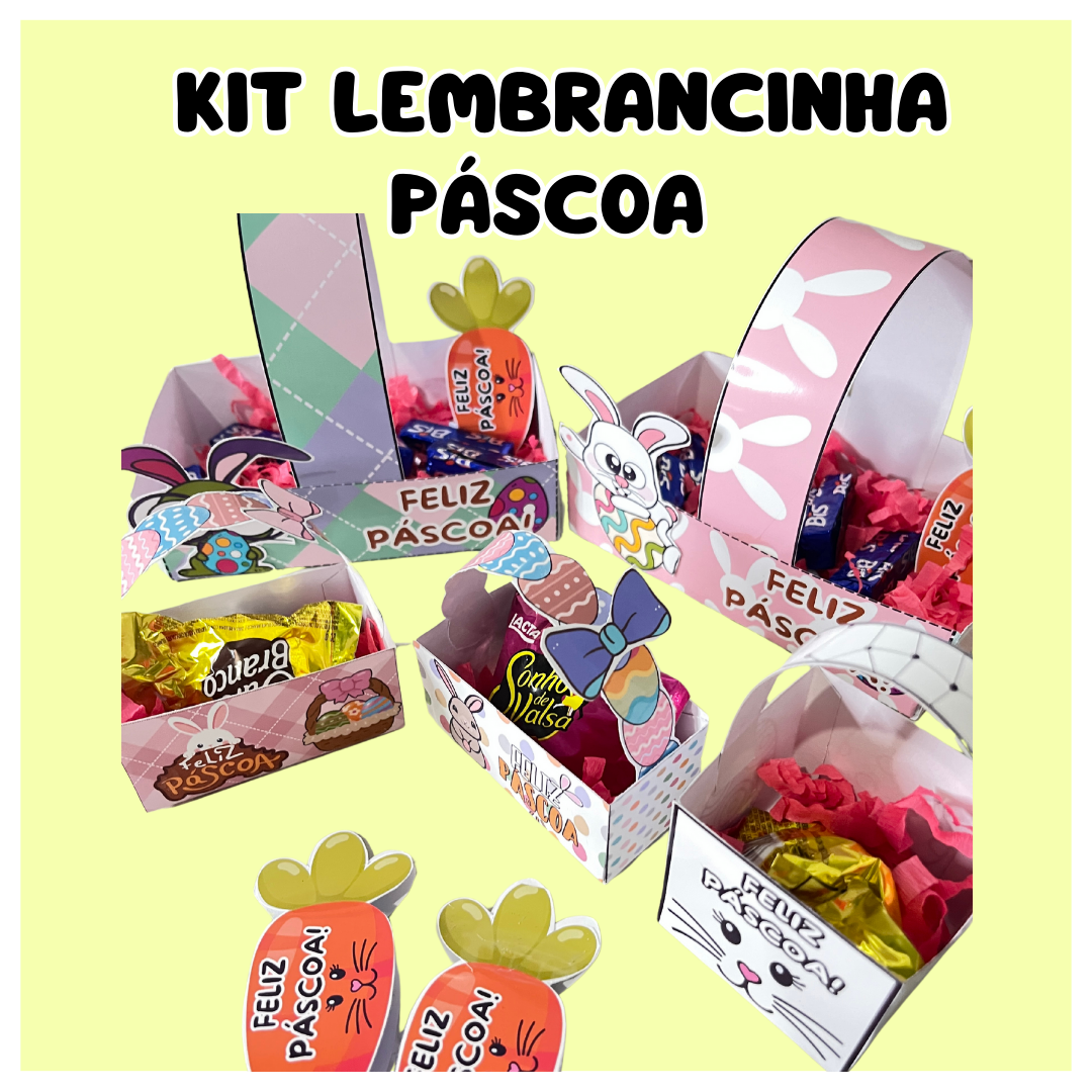 kit lembrancinhas de Páscoa