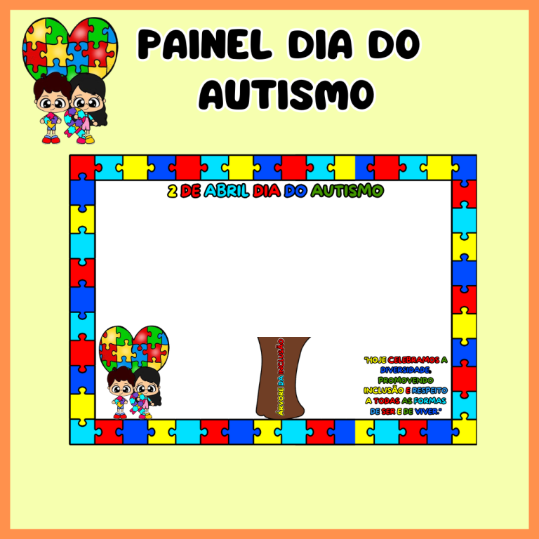 PAINEL DIA DO AUTISMO – ÁRVORE DA INCLUSÃO – Proff Joana: Recursos ...