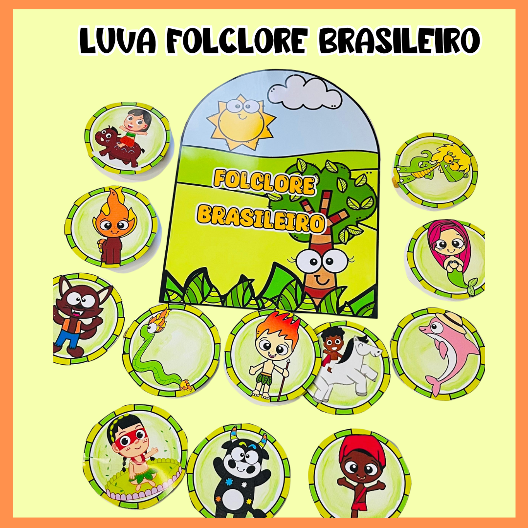 LUVA FOLCLORE BRASILEIRO