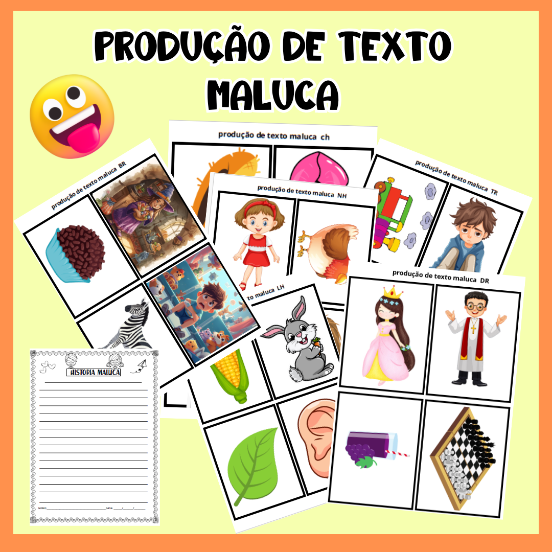 Produção de texto maluca
