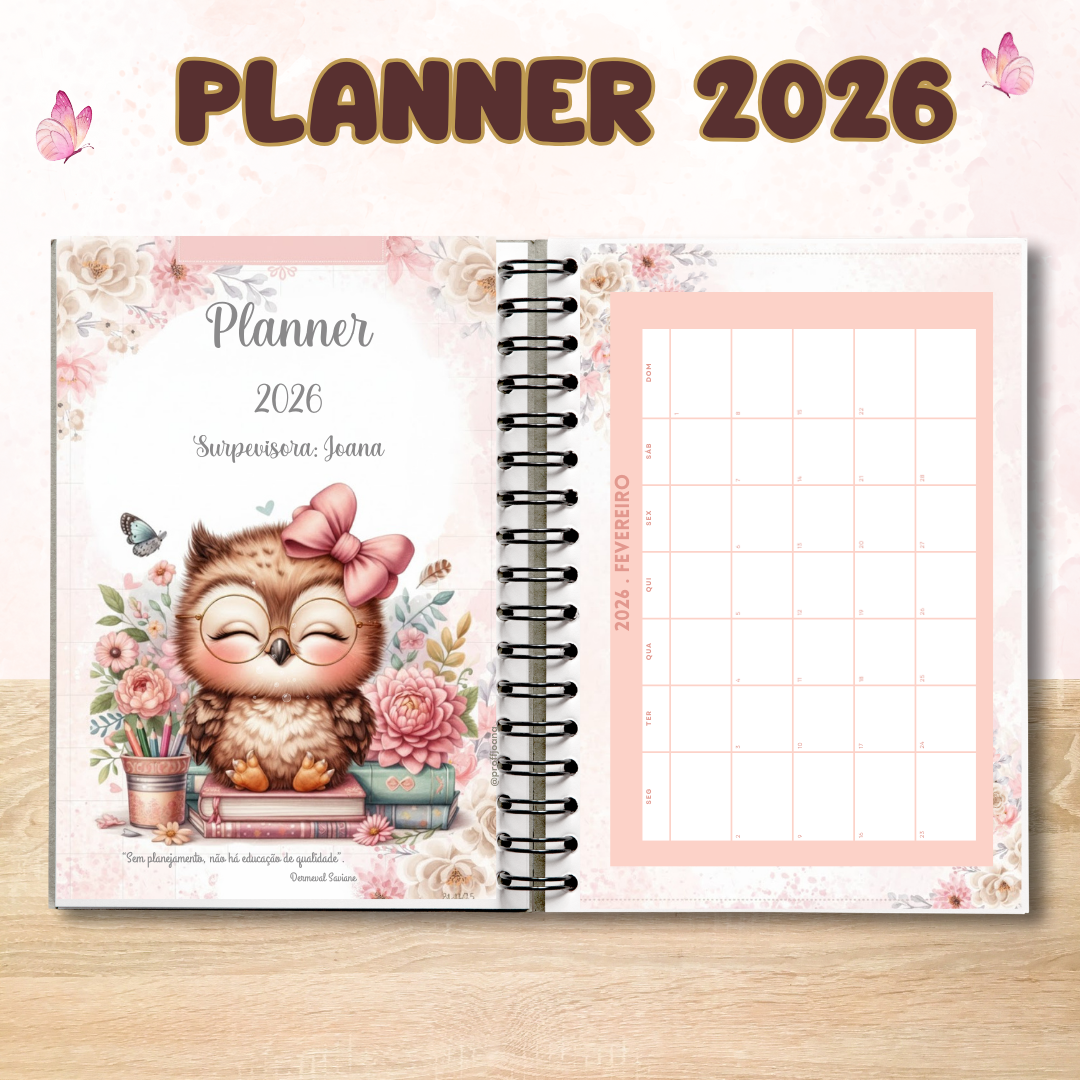 O Planner do Supervisor Pedagógico