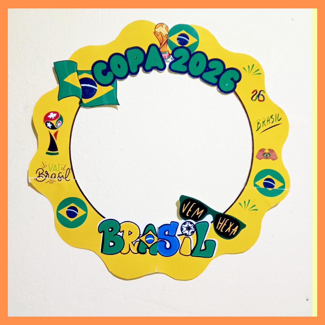Bambolê Temático – Copa do Mundo 2026