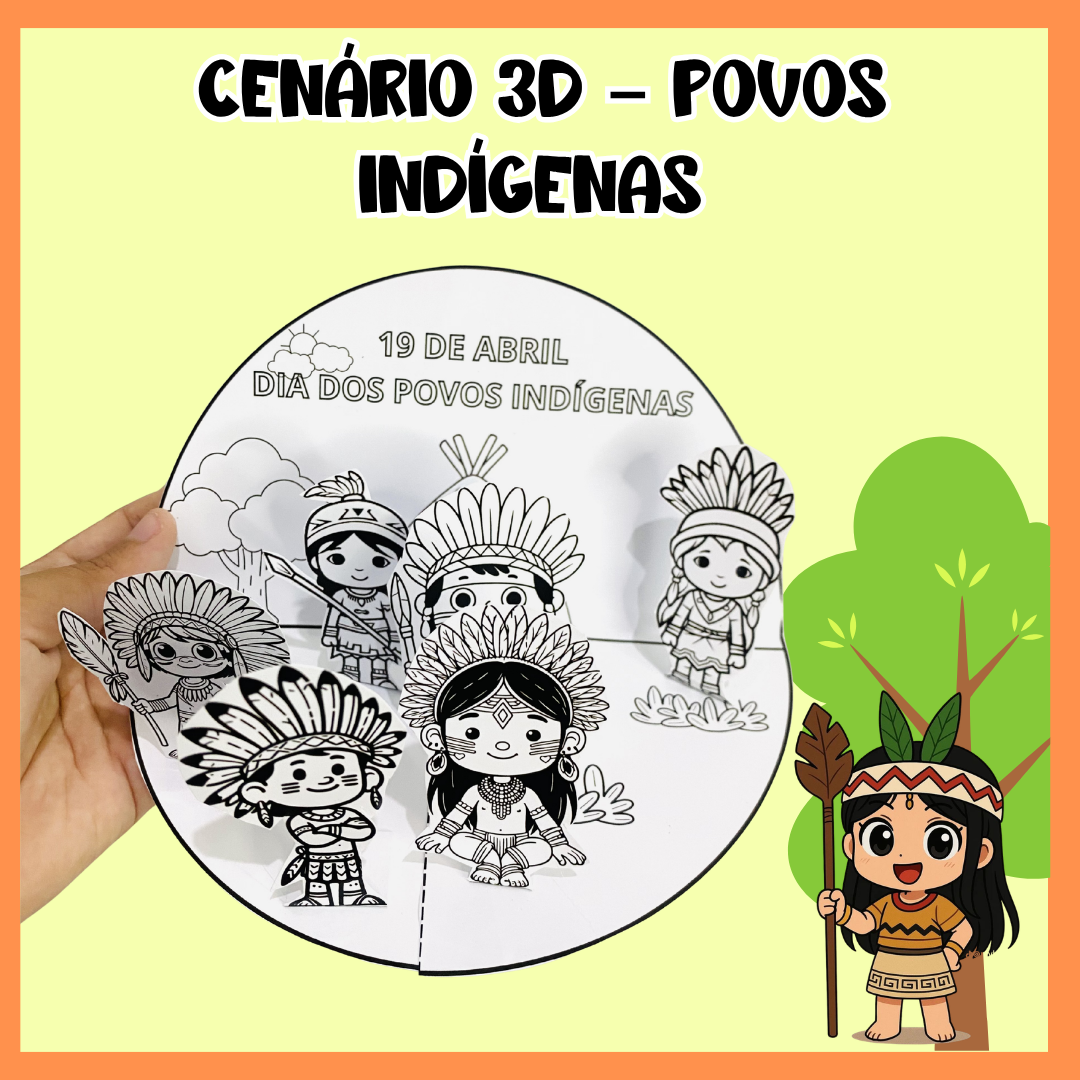 Cenário 3D – Povos Indígenas