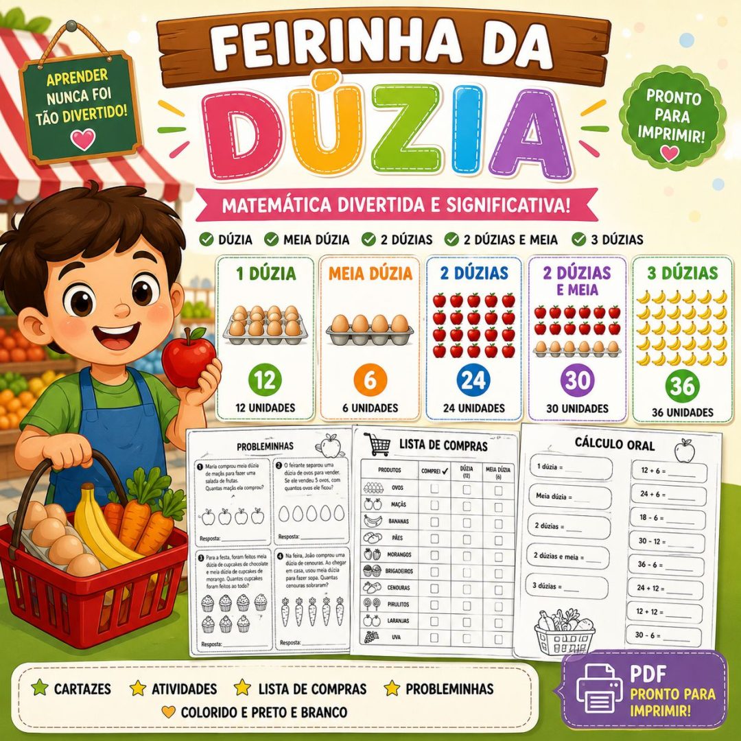 FEIRINHA DA DÚZIA – Matemática divertida e significativa!