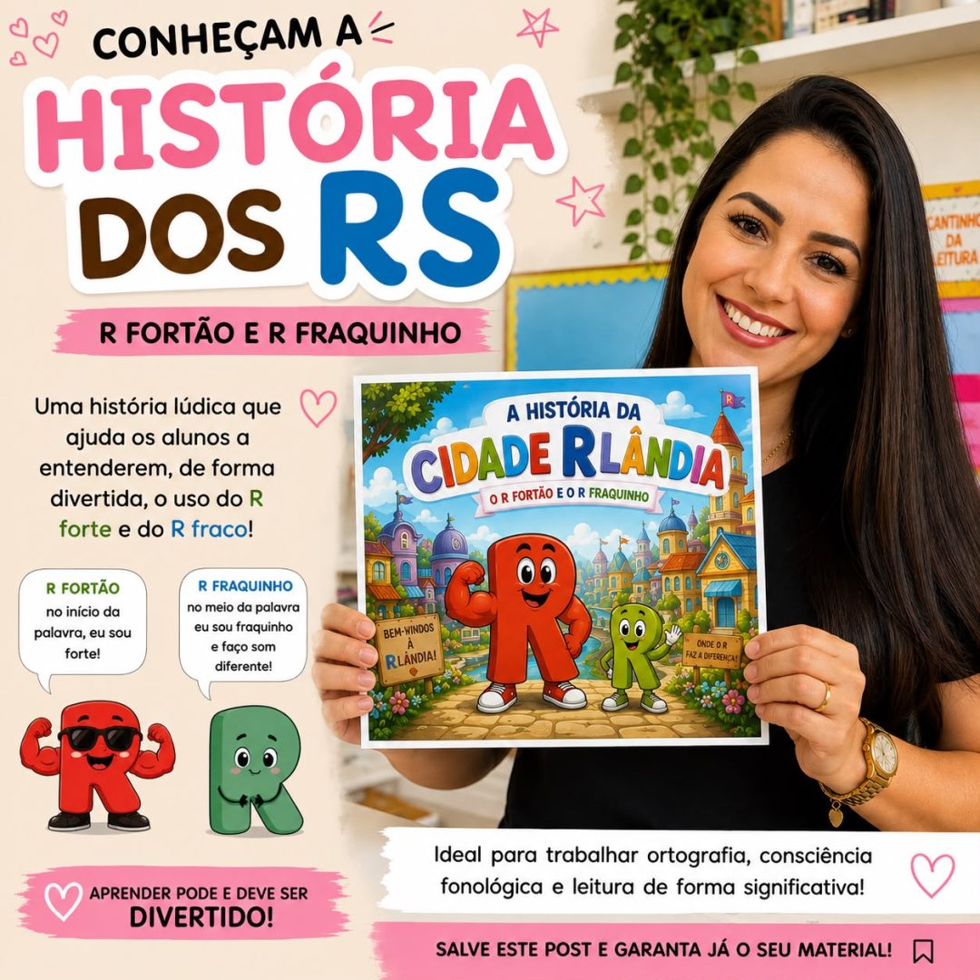A História da Cidade R lândia – R Fortão e R Fraquinho